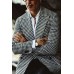 Men's All-match Slim-fit Plaid Casual Suit