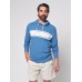 Surf Stripe Slub Hoodie - Blue Horizon