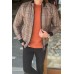 Beige Slim Fit Jacket